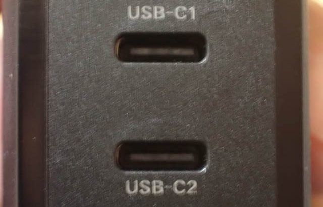 USB TYPE-C 2ポート対応のレアなPD/PPS対応充電器