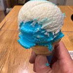 BLUE SEALアイスクリームのBlue Waveが大好きです