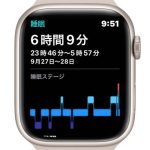 WatchOS 9でようやくGarminに追いついたApple Watchの睡眠トラッキング機能