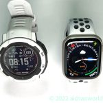 Apple Watch 7とGarmin Instinct 2 Dual Power、両方使って半年たって比較！