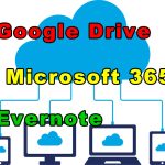 クラウドサービス３種：Google One、Microsoft 365、Evernoteの活用
